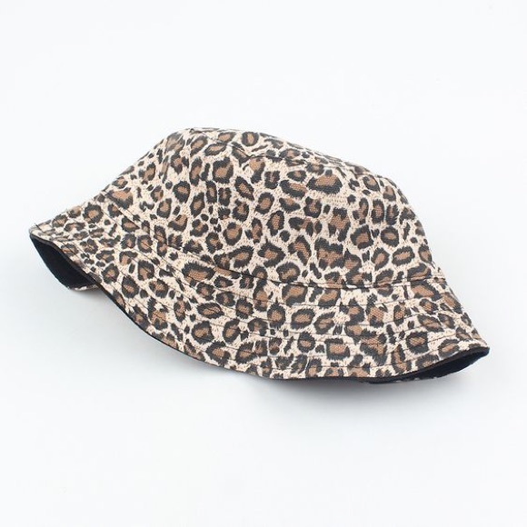 Bucket Hat Black Animal Print - Picture 6 of 12